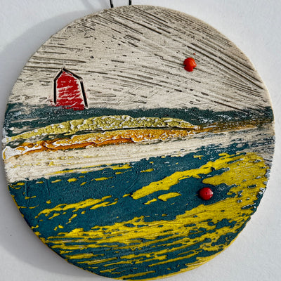 Lesley McInally Medium Round Ornament #N2852