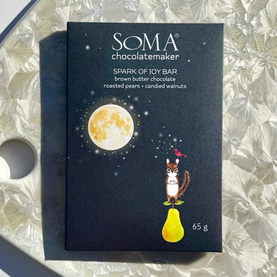 Soma Spark of Joy Bar — Brown Butter, Roasted Pear, & Walnut