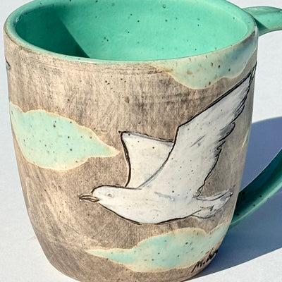 Marla Benton 12oz Seagull Mug #M1546