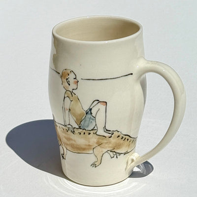 Bronwyn Arundel 14-16oz Alligator/Crocodile Mug #N2583