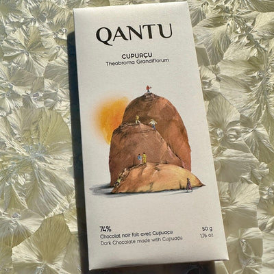Qantu 74% Dark Chocolate Bar made with Cupuaçu