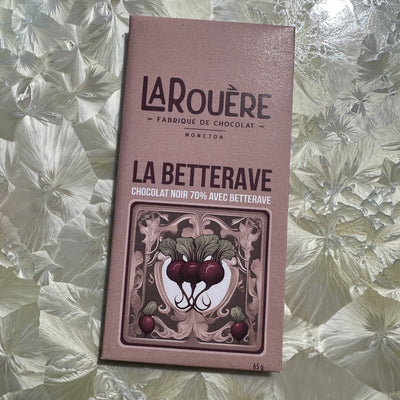 LaRouère "La Betterave" Beetroot 70% Dark Chocolate Bar