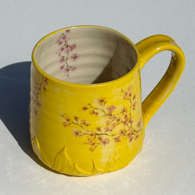 Lesley McInally 12oz Cherry Blossom Mug #M1674