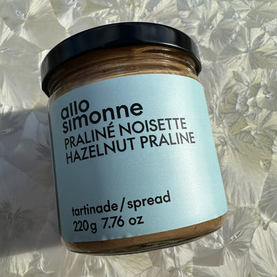 Allo Simonne Hazelnut Praline Spread (220g jar)