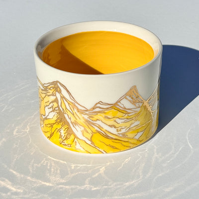 Astrid Kruse Yellow Mountain Bowl #N2931