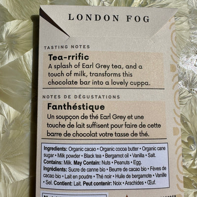 Hummingbird London Fog 55% Milk Chocolate 30g Mini Bar