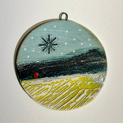 Lesley McInally Medium Round Ornament #N2357