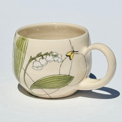 Andrea Vuletin 12oz Round Botanical Mug #N2962