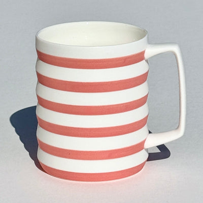 Noriko Masuda 'Oscillate' Peach 12oz Mug #M1562