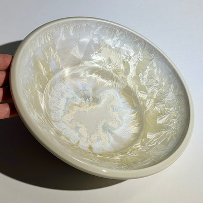 Alexis Templeton White Crystalline Bowl #LIX131