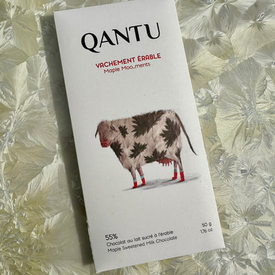 Qantu "Maple Moo-ments" Milk Chocolate with Maple Sugar & Sweet Clover