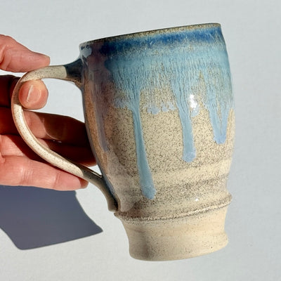 Alexis Templeton 16oz Mug with Beach Sand from Salmon Cove #M1605