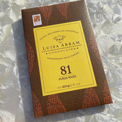 Luisa Abram Wild Cacao from the Purus River 81% Dark Chocolate Bar