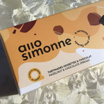 Allo Simonne Set of 3 Hazelnut Chocolate Spreads (Dark, Buckwheat, and Milk)