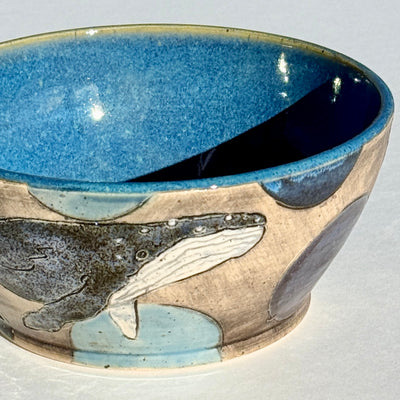 Marla Benton Whale Bowl #LX022