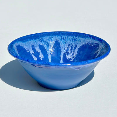 Little Blue Bowl with Blue Crystalline Glaze #N2482