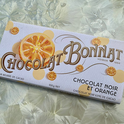 Chocolat Bonnat Crunchy Orange 65% Dark Chocolate Bar
