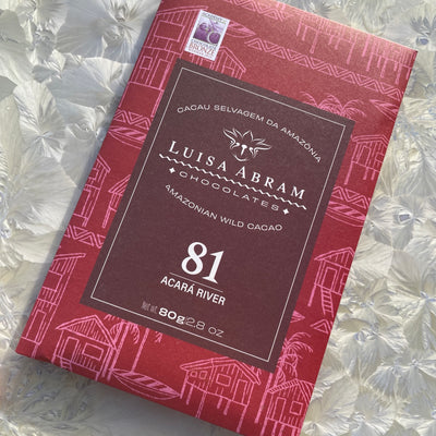 Luisa Abram Wild Cacao from the Acará River 81% Dark Chocolate Bar