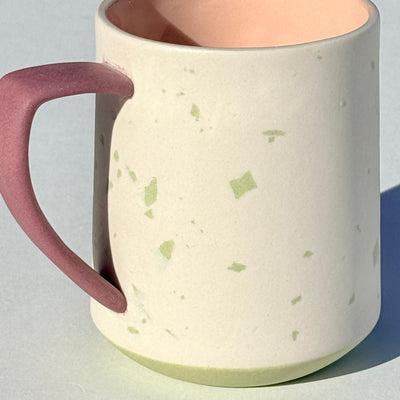 Rachael Kroeker 12oz Green Confetti Mug #M1584