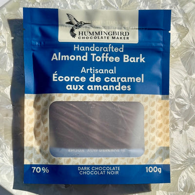 Hummingbird Almond Toffee Bark