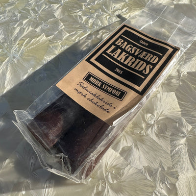 Bagsværd Lakrids Salmiak Liquorice Caramel Sticks Coated in Dark Chocolate