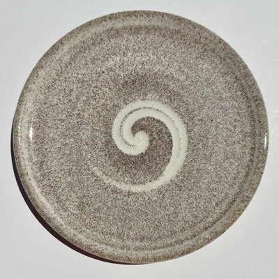 Party Plate with Beach Sand from Salmon Cove, Newfoundland #N2658
