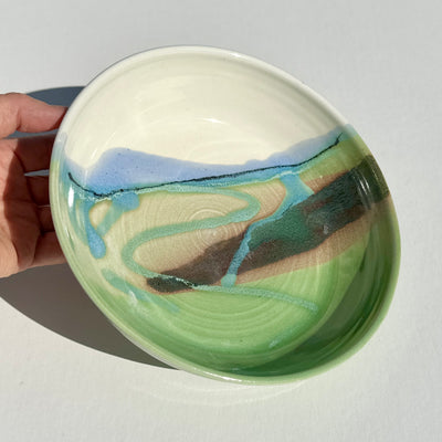 Bronwyn Arundel Mountain Landscape Bowl #f1045