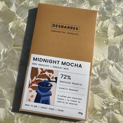 DesBarres Midnight Mocha Dark Chocolate Bar