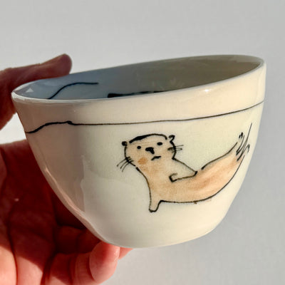 Bronwyn Arundel Small Otter Bowl #LX010