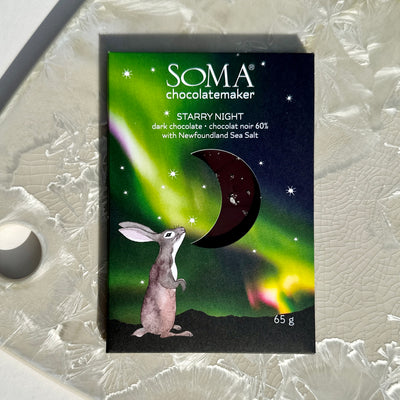 Soma "Starry Night" NL Sea Salt on 60% Dark Chocolate