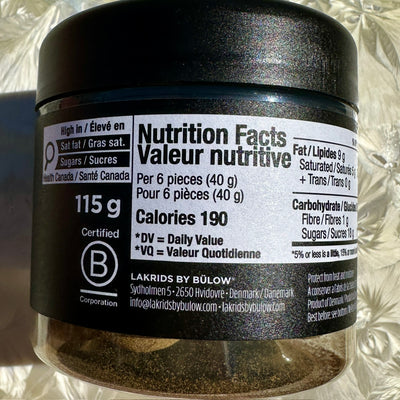 Lakrids by Bülow "A" The Original Chocolate-Covered Liquorice
