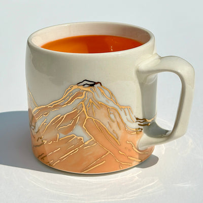 Astrid Kruse 16oz Orange Mountain Mug #N1988