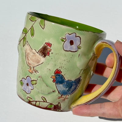 Kaitlyn Brennan 14-16oz Chicken Mug #N2548