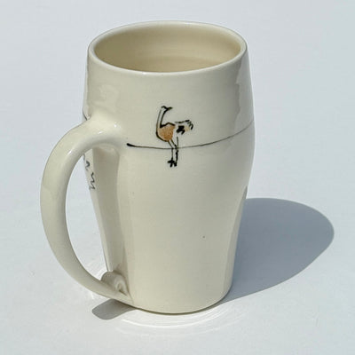 Bronwyn Arundel 14-16oz Ostrich Rider Mug #N2576