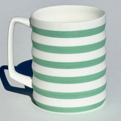 Noriko Masuda 'Oscillate' Teal 12oz Mug #M1564