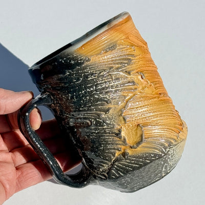 Astrid Kruse 16oz Soda-Fired Mug #M1524