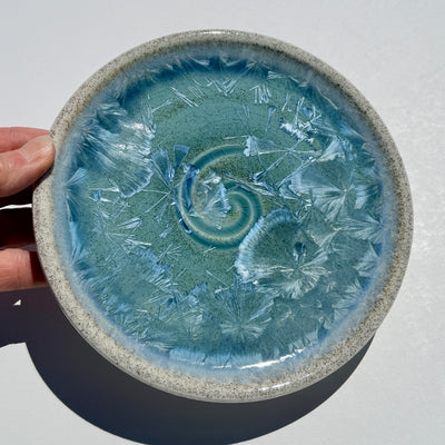 Party Plate with Beach Sand from Salmon Cove, Newfoundland #N2978