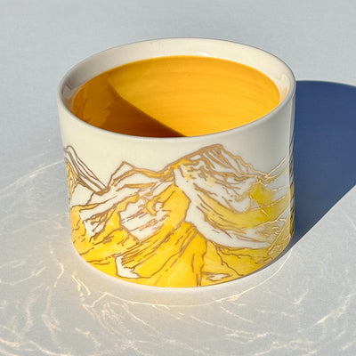Astrid Kruse Yellow Mountain Bowl #N2931