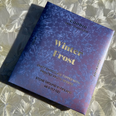 Goodio "Winter Frost" 49% Bar with Frosted Arctic Berries