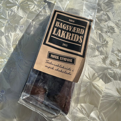 Bagsværd Lakrids Salmiak Liquorice Caramel Sticks Coated in Dark Chocolate