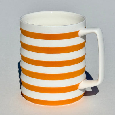 Noriko Masuda 'Oscillate' Orange 12oz Mug #M1563