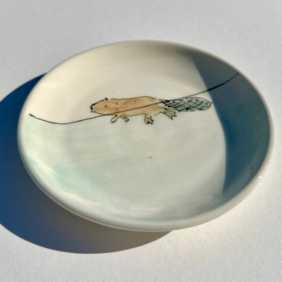 Bronwyn Arundel Beaver Small Plate #f1036