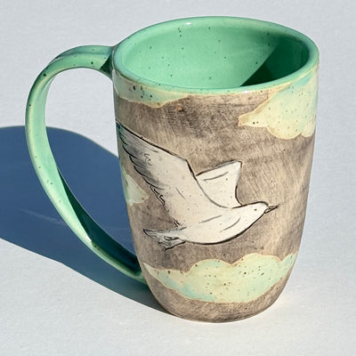 Marla Benton 14oz Seagull Mug #M1537