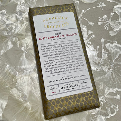 Dandelion Chocolate Costa Esmeraldas, Ecuador 85%