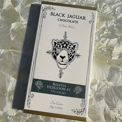 Black Jaguar Heirloom Bolivia #1 77% Dark Chocolate Bar
