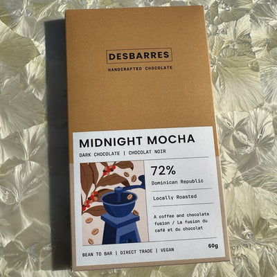 DesBarres Midnight Mocha Dark Chocolate Bar