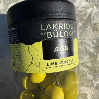 Lakrids by Bülow "ÆGG" Lime Crackle Tall Jar