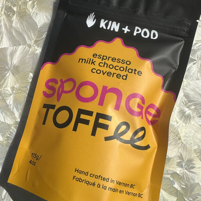Kin + Pod Espresso Milk Chocolate Covered Sponge Toffee