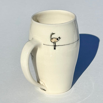 Bronwyn Arundel 14-16oz Ostrich Rider Mug #N2575