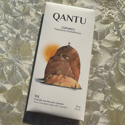 Qantu 74% Dark Chocolate Bar made with Cupuaçu